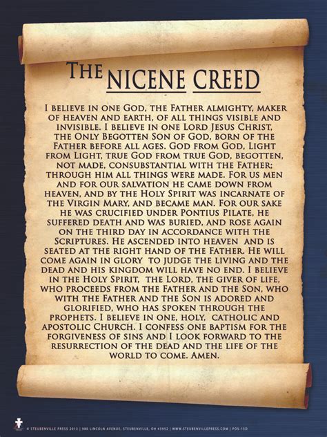 what is the nicene creed.